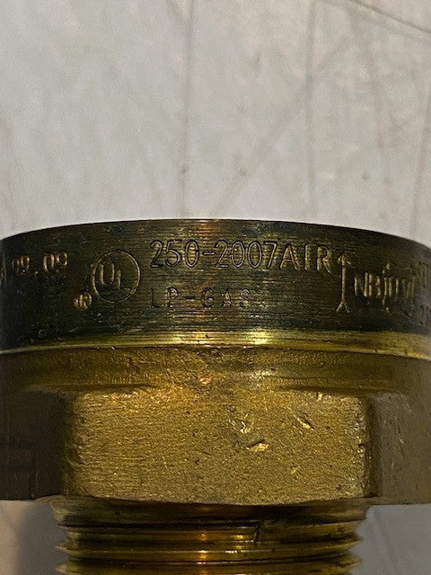 Omeca 250-2007 AIR Safety Valve LP-Gas 1807SCFM-AIR 3/4" 661030