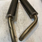 Termignoni Pair Oval Carbon Fiber Exhaust Silencers 45mm Bore 48mm Bore