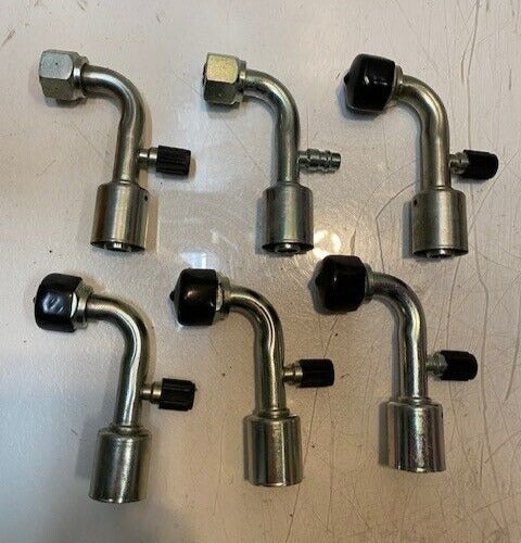 6 Quantity of Hose Fittings 12mm ID Top 12mm ID Bottom 31mm OD (6 Quantity)