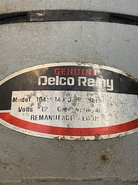 Delco Remy Remanufactured Alternator 10459143 | 12 Volts Charging Alternator