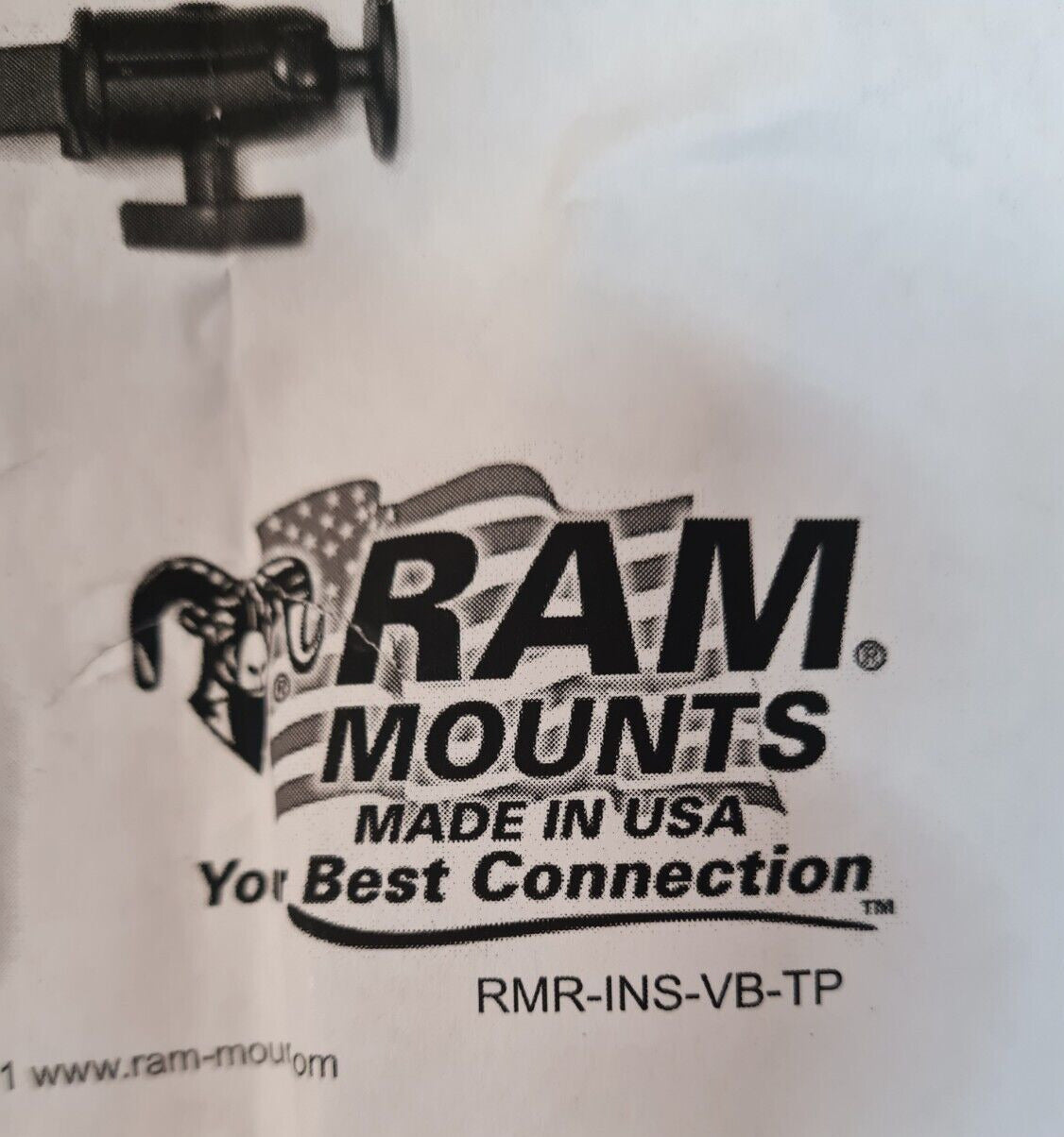 RAM Mounts 8" Upper Tele-Pole Assembly Set RMR-INS-VB-TP