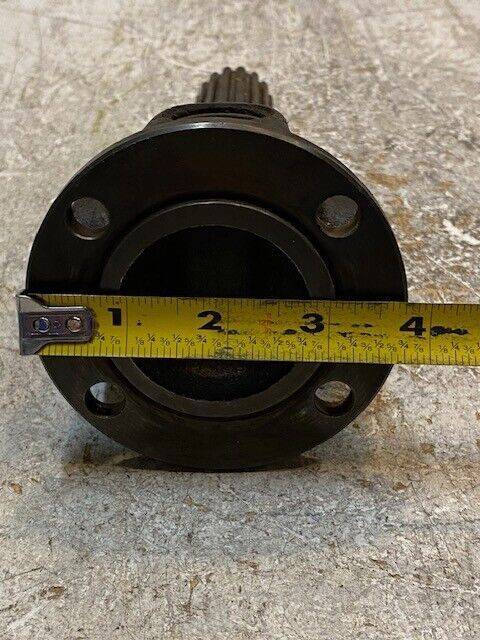 Drive Propeller Shaft Flex Coupling 9" Long 16-Spline 35mm End 3-1/2" Wide