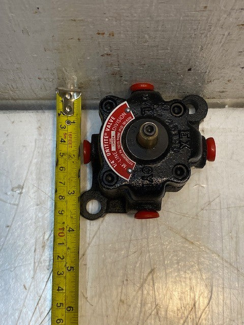 Unitite Valve Pneumatic Body, 4-way, 1/4" Ports M Line Division 134924