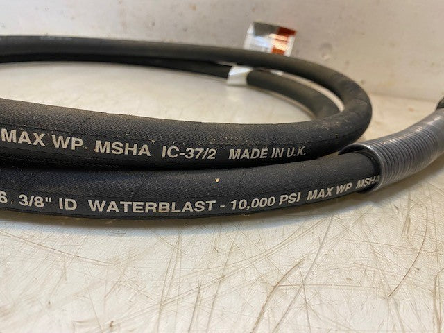 Dayco Eastman W706 3/8" ID Waterblast 10,000 PSI Max WP IC-37/2 Simplex HDC10