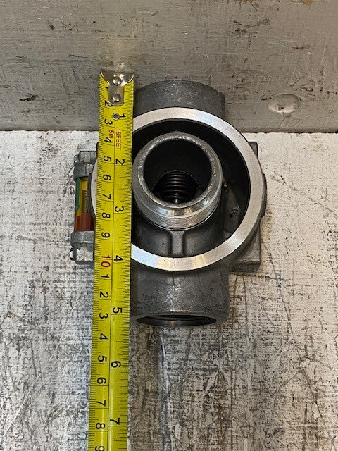 Hydraulic Oil Filter Head Assembly 38mm Bore 31mm Top Bore