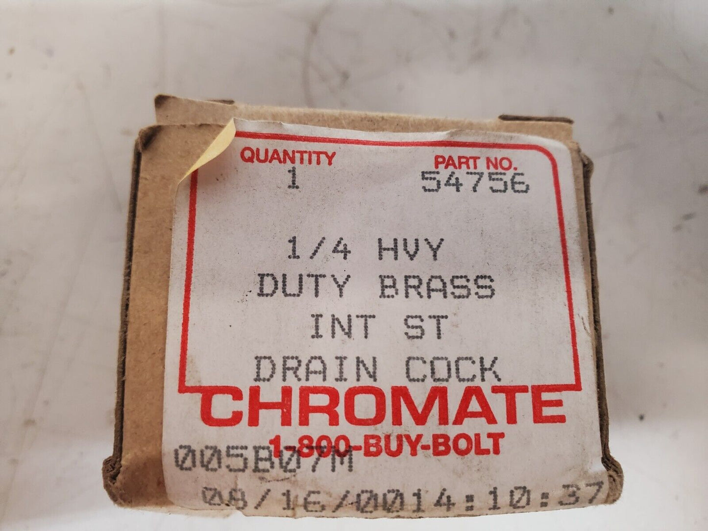 6 Qty. of Chromate Union | Pipe Close | Duty Brass 54756 | 54339 | 58369 (6 Qty)