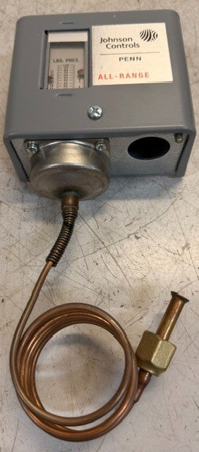 Johnson Controls P70AB-2C Single-Pole Low-Pressure Control Switch With Hardware