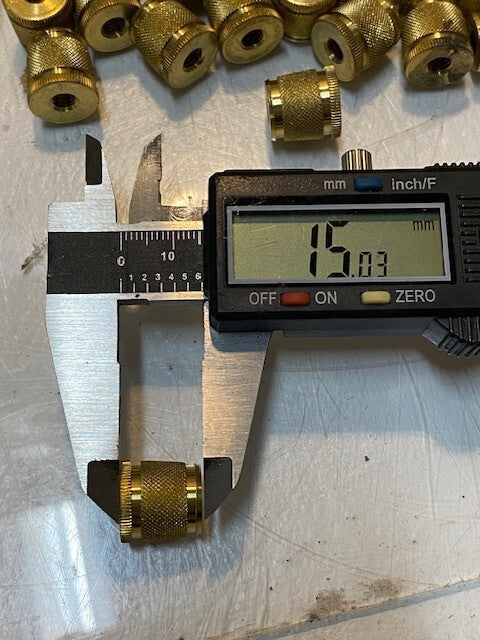 100 Quantity of Dodge Tapered M6x1 Couplings 6212-6BR150 | 2100622141 (100 Qty)