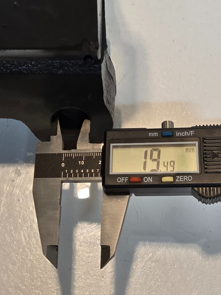 Track Roller KBA1047-W for Case Excavator KBA1050 | 19.5mm Mounting Holes