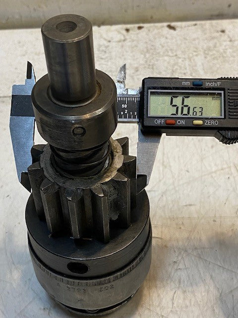 Ingersoll-Rand Bendix Right Drive Air Starter A 2793 E02 | 11-Teeth 7-3/4" Tall