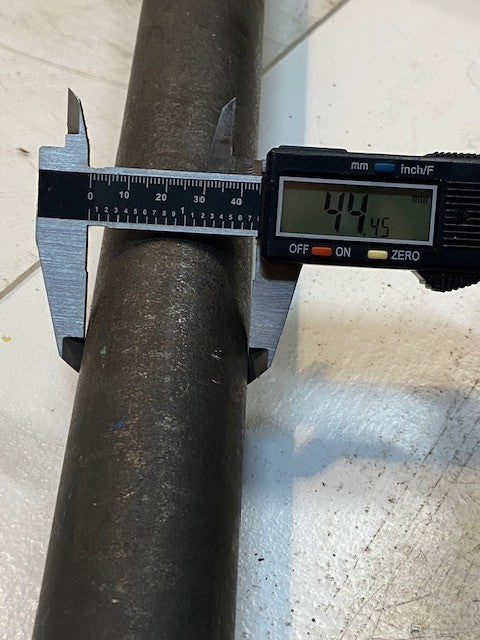 Spicer Drive Shaft Universal Joint DES130 | 45-1/2" Long 47mm End 36-Spline