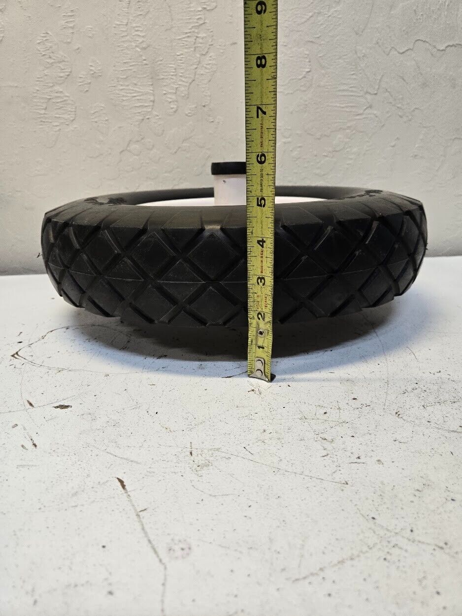 Bon 84-714 16" Knobby Flat Free Tire and Rim 743153847145