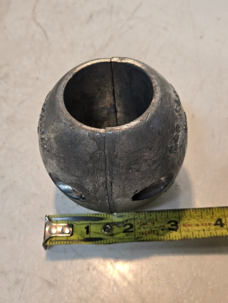 4 Quantity of Sea Shield Metal Guard 1-3/4" Shaft Anodes | 3-1/4" OD (4 Qty)