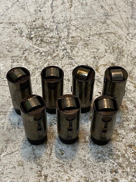 7 Quantity of Engine Valve Lifters 2-1/8" Tall 22mm OD 19mm End (7 Quantity)