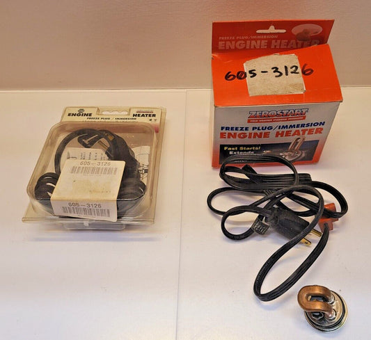2 Quantity of Zerostart Engine Heater 605-3126 Model 2254 | 400 WATTS (2 Qty)
