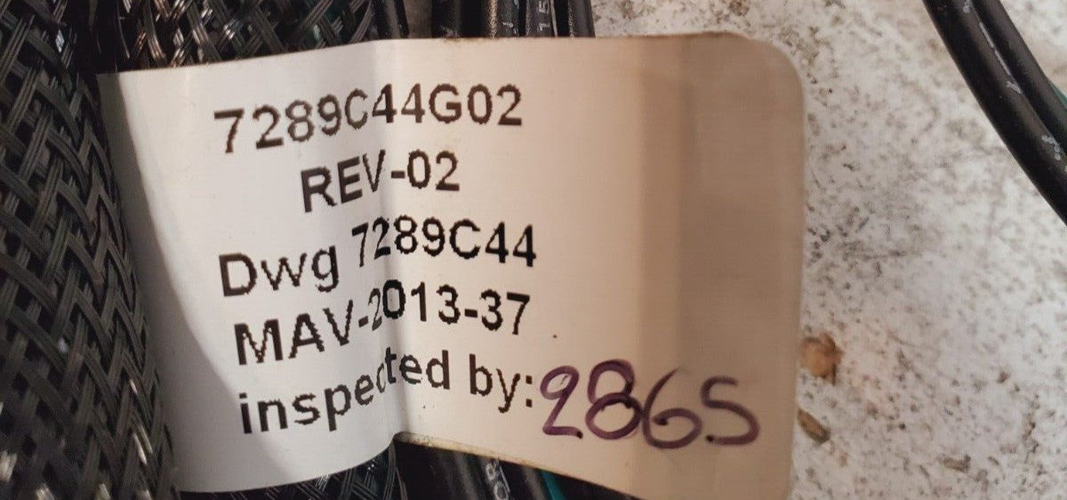 25Ft Wiring Harness 7289C44G02 REV-02 Dwg 7289C44 MAV-2013-37