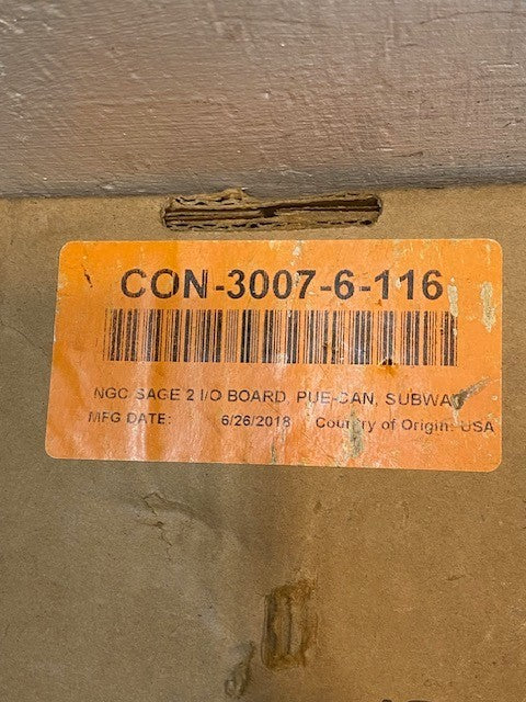 TurboChef CON-3007-6-116 Control Board Service Kit