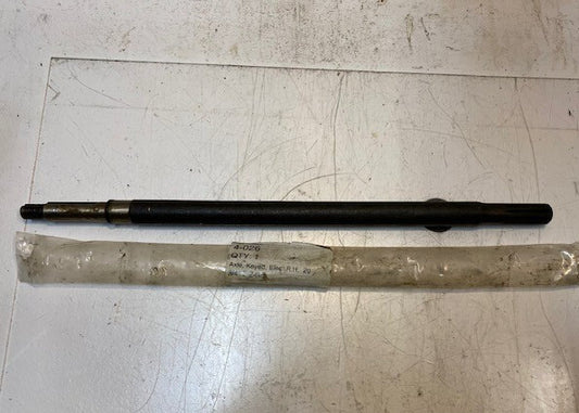 E-Z-Go Keyed Right Hand Axle 4-026 | 20-3/4" Long 26mm Shaft 22mm 10-Spline