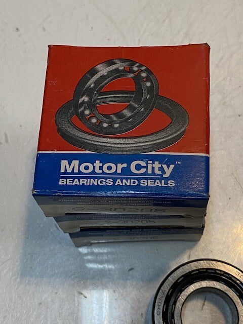 3 Quantity of Motor City Wheel Bearings S-30205 | 30205 (3 Quantity)