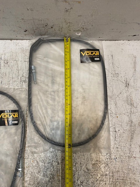 2 Quantity of Volar SBC018 Clutch Cable for 2004-2005 Suzuki GSXR 750 (2 Qty)