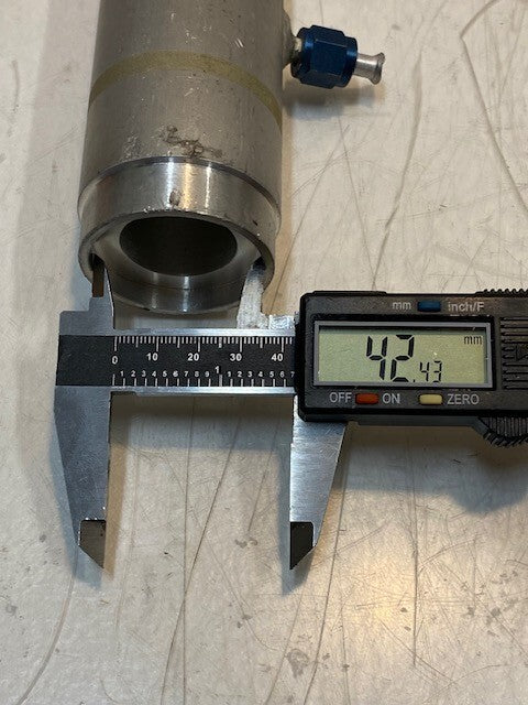 Stainless Steel Pipe Repair Clamp 3200326-3 | 8-1/4" Long 42mm Bore 28mm ID