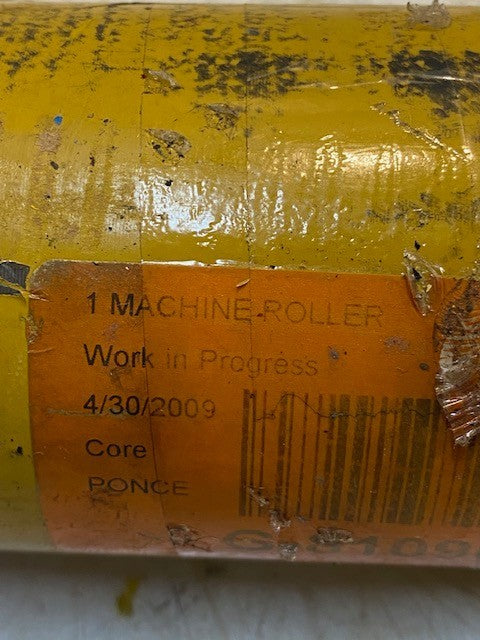 Machine Roller Core Ponce Hydraulic Cylinder Roller 82mm OD 20-1/2" Long
