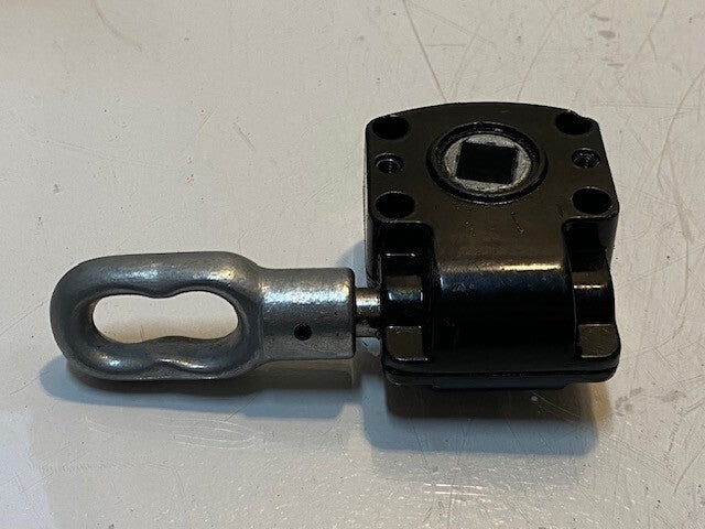 Vertical Curtain Gear Wormgear Bracket w/ Square Center 14mm