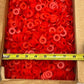 Box of 1000 Red Rubber Washers/Grommets 20mm OD 10mm ID (1000 Quantity)