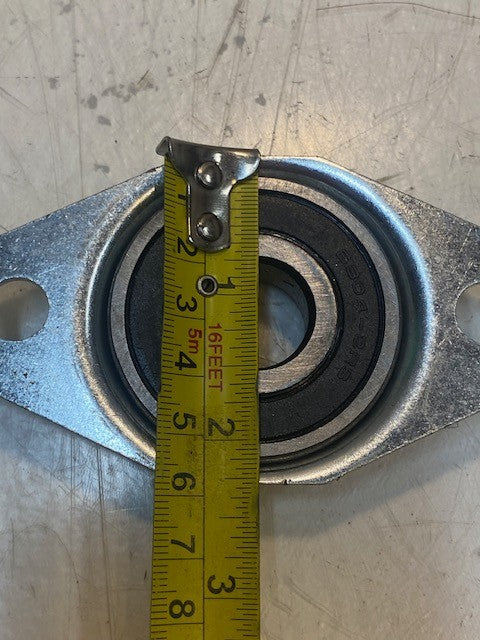 6 Quantity of 2-Bolt Flanges w/ 6304-2RS Bearings (6 Quantity)