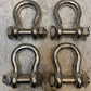 4 Quantity of Industrial Screw Pin Anchor Shackles WLL4T | 316NM | 7/8" (4 Qty)