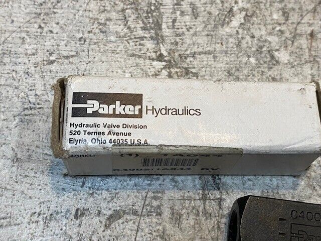 Parker Hydraulic Check Valve 1A044 | C400S