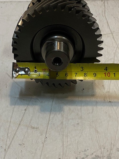 Manual Transmission Countershaft Cluster Gear 14" Long 38-Teeth OD 20mm End