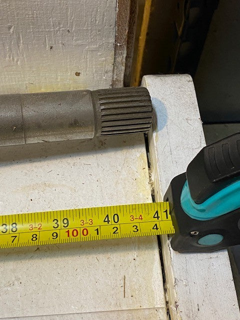 Constant Velocity Axle Shaft Assembly 5212789 | 17075 1825 | 41" Long 40mm Shaft