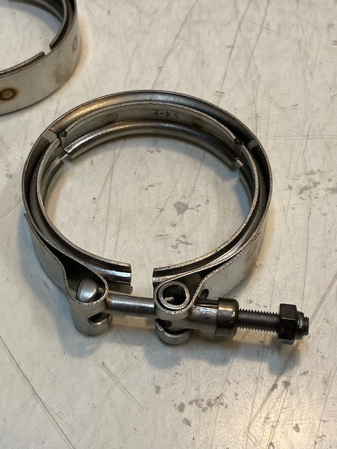 8 Quantity of R.G.Ray 3903652 T-Hose V-Band Clamps 3/4" Thick (8 Quantity)