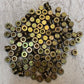 124 Quantity of Zero Leak Gold 3/4"-16 #8 ORB Thread Male Thread Hex (124 Qty)