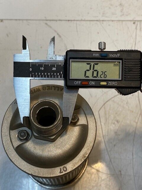 Allied Witan Atomuffler Air Exhaust Muffler SIZE-07 | 7-1/4" H 26mm Thread