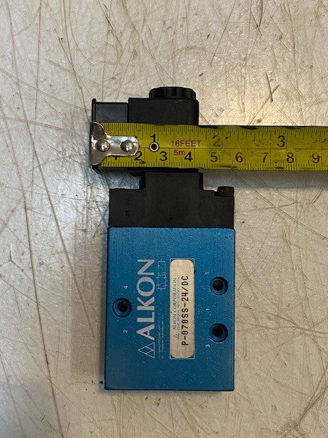 ALKON P-070SS-24/DC PNEUMATIC SOLENOID VALVE 10-150PSI | 21832-03