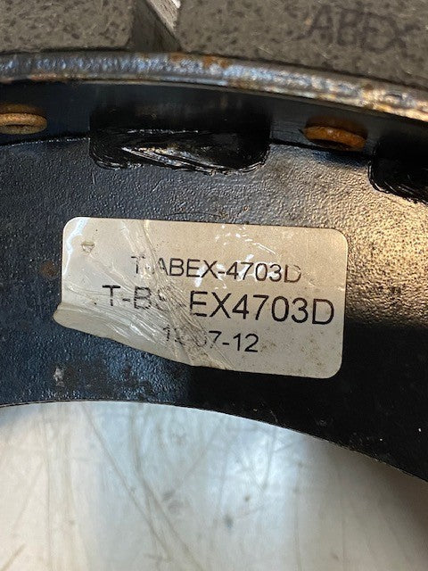ABEX Heavy Duty Brake Shoe RHD-USA 4703 | T-ABEX-4703D | T-BS-EX4703D