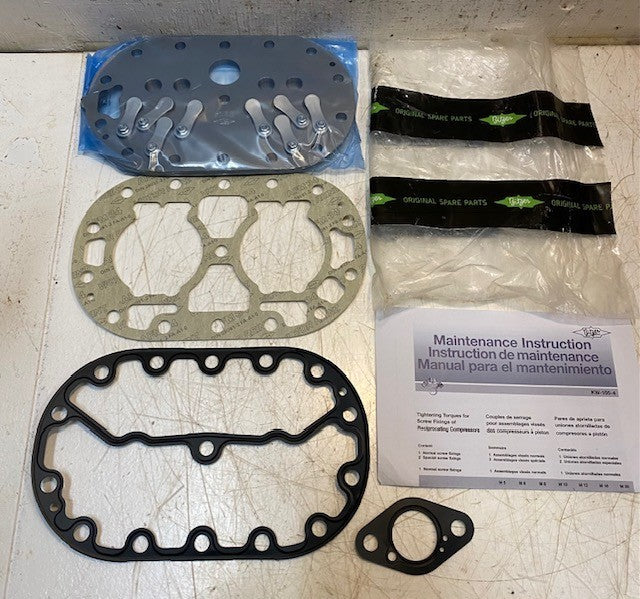 Bitzer 304051-03 Valve Complete Plate Kit 304012-22 | KW-105-4 | 28091-2 FA-A1-0