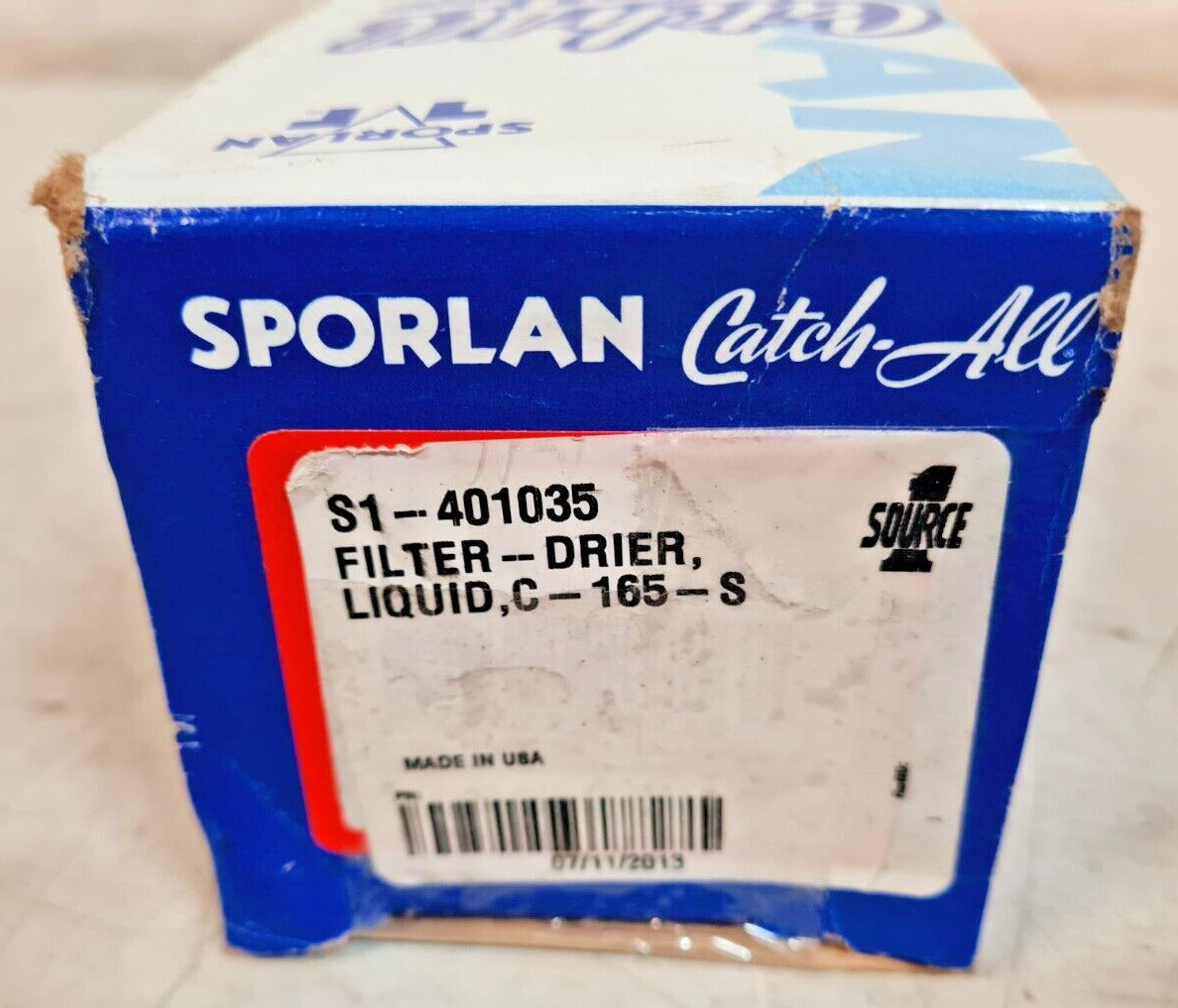 Sporlan Liquid Line Filter Drier S1-401035 | C-165-S