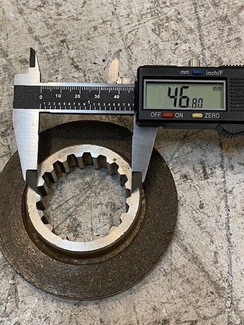 2 Qty of Ring/Pinion Bevel Gear Interlock Clutches 17-Spline 3-3/4" Dia. (2 Qty)