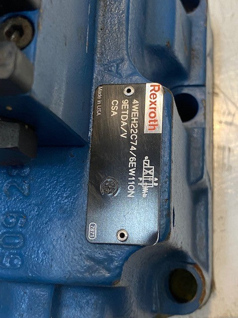 Rexroth Directional Control Valve 4WE6D61/EW110N9DA/V | 4WEH22C74/6EW110N9ETDA/V
