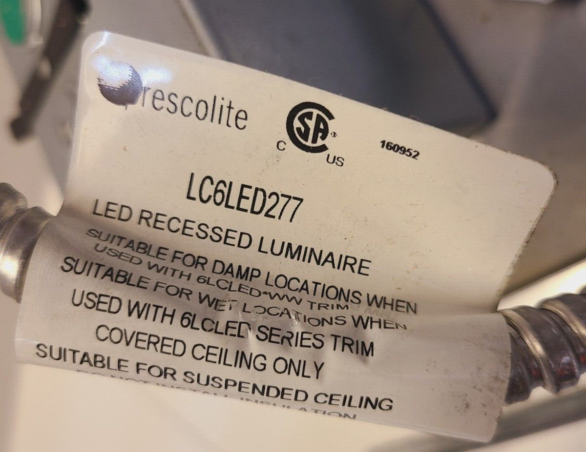 Pescolite LED Housing LC6LED277 | BG1471800 | 277 V
