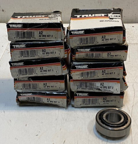 10 Quantity of Trust Bearings A2 | LM11910/LM11949 | 45mm OD 19mm Bore (10 Qty)