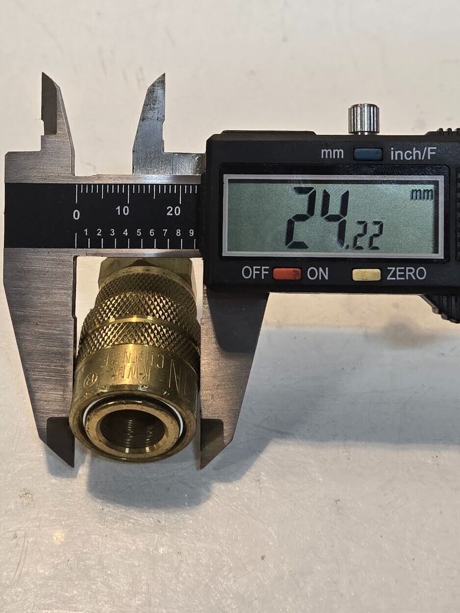 2 Quantity of Milton Kwik Change M Style Couplers 1/4"x5/16" Flare (2 Quantity)