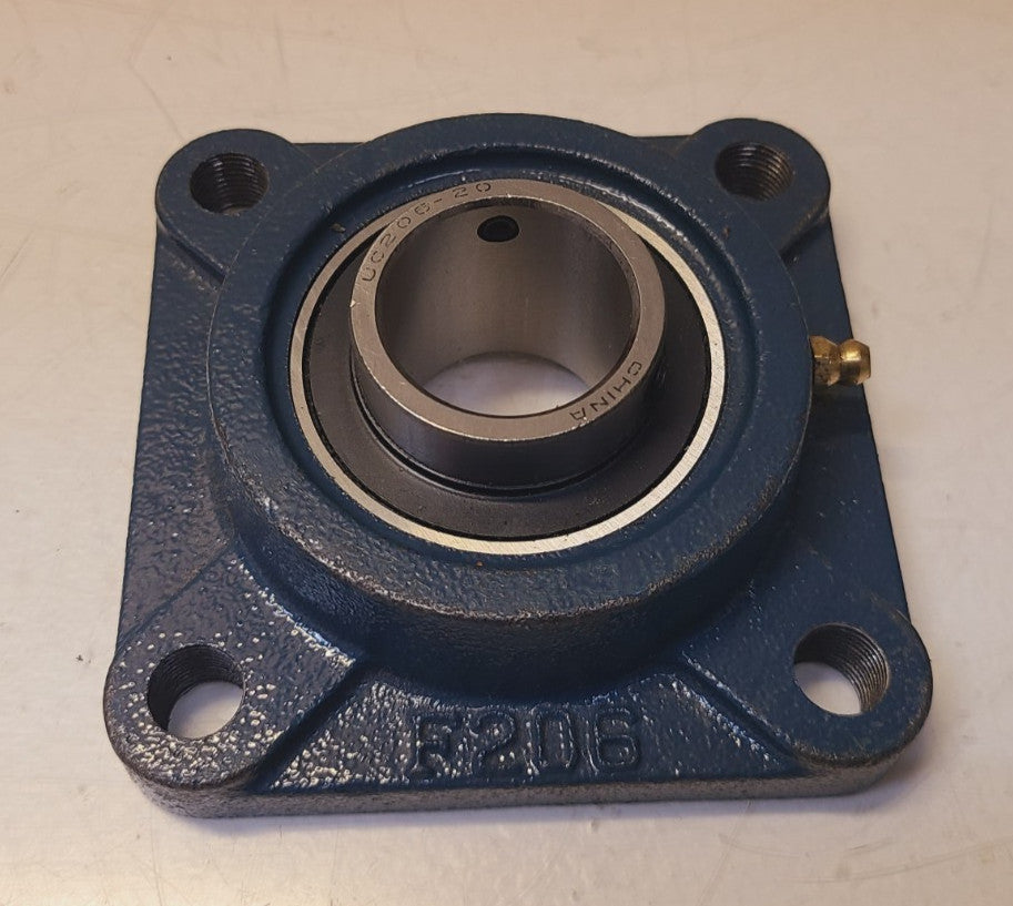 4-Bolt Flange Housing F206 | UC206-20 | 1-1/4"