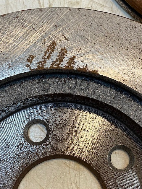 2 Quantity of Disc Brake Rotors 54007 Front/Rear Replacement (2 Quantity)