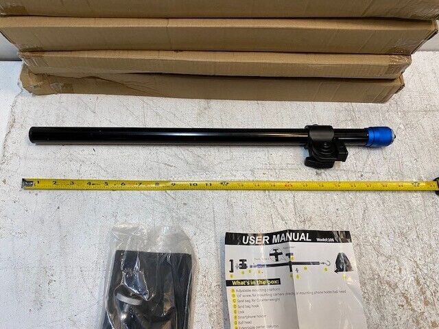 4 Quantity of Kapsnug 22"-37" Aluminum Tripod Extension Arms Model 106 (4 Qty)