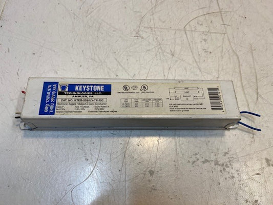 KEYSTONE Electronic Ballast KTEB-259-UV-TP-PIC 60Hz 120V/0.97A
