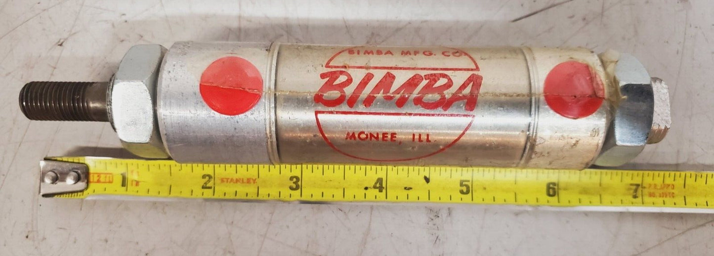 2 Quantity of Bimba Pneumatic Cylinders 121-DP (2 Qty)